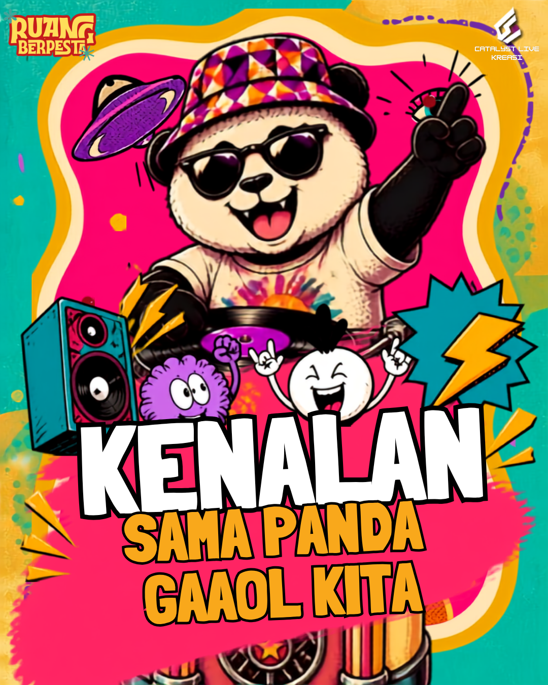 Poster Kenalan sama Panda Gaaol Kita