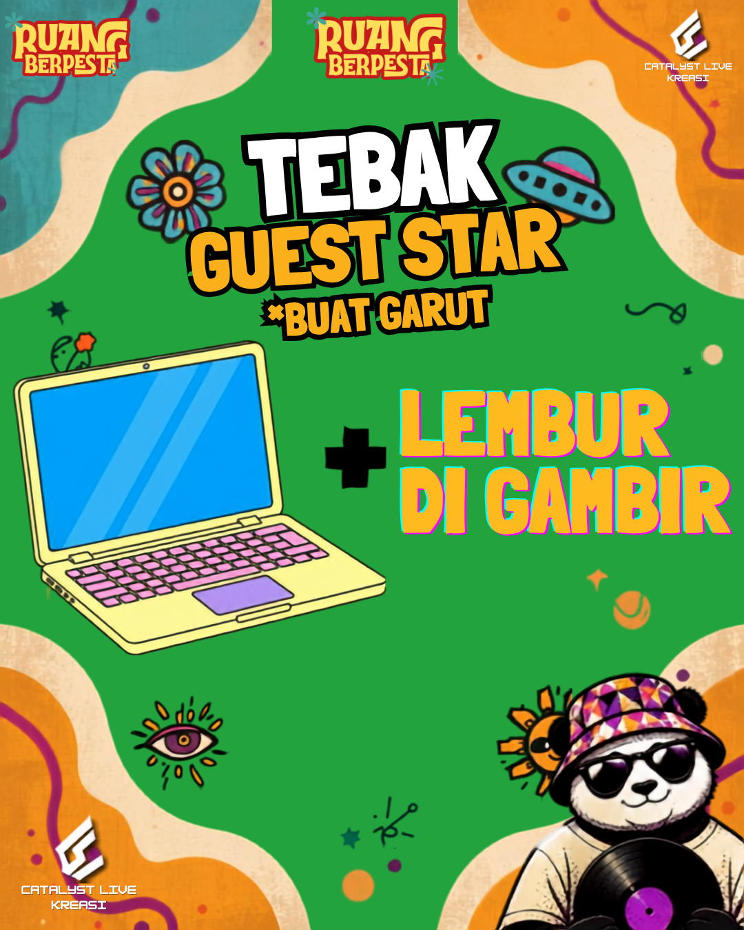 Poster tebak guest star Garut